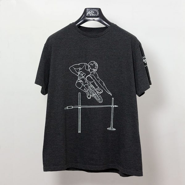 T-shirt MR640 Origins High Jump gris anthracite face