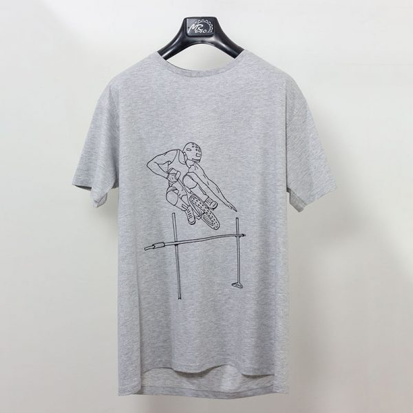 T-shirt MR640 Origins High Jjump gris chine face